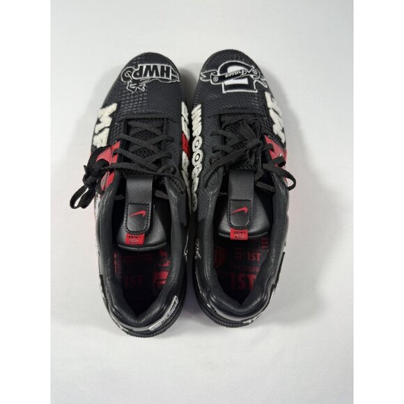 New Nike Metcon 8 MF HWPO Shoes Mens Size 14 Black Red Gym Training DO9387-001 - Picture 7 of 10